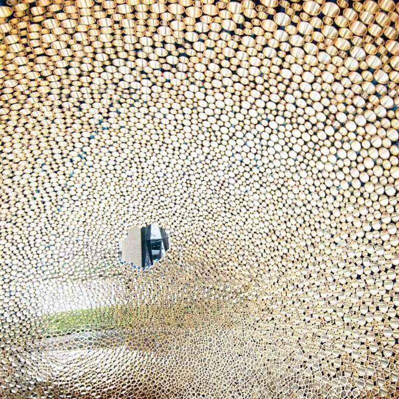 户外锈钢抽蜂窝雕塑象创意景金观XFA雕塑广不场公园落地属摆件