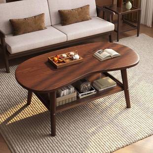 AST茶租实木茶几家用小户型出房带抽屉茶桌简约几现几代茶客厅边