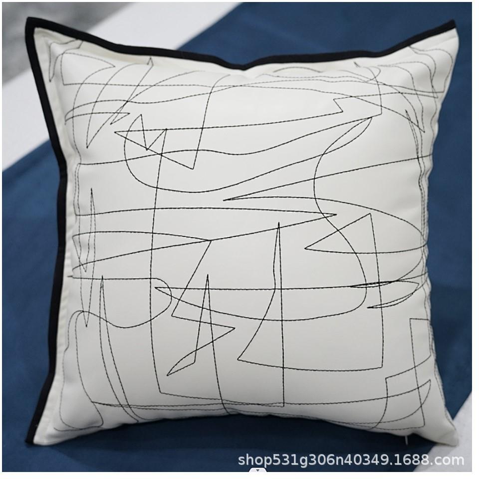 板间蓝色床品布11件套样儿房床童上用品ICM家具展厅艺摆设