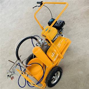 手推式路面JOU冷喷划线标冷喷道路标线机机型路面线小机