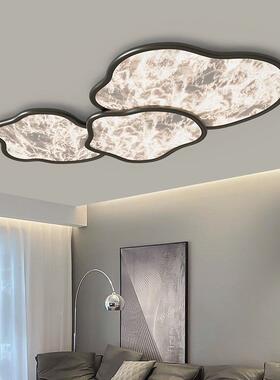 吸灯202新款客厅主灯意顶式轻山奢感云朵灯饰广东81182中l5ed灯具