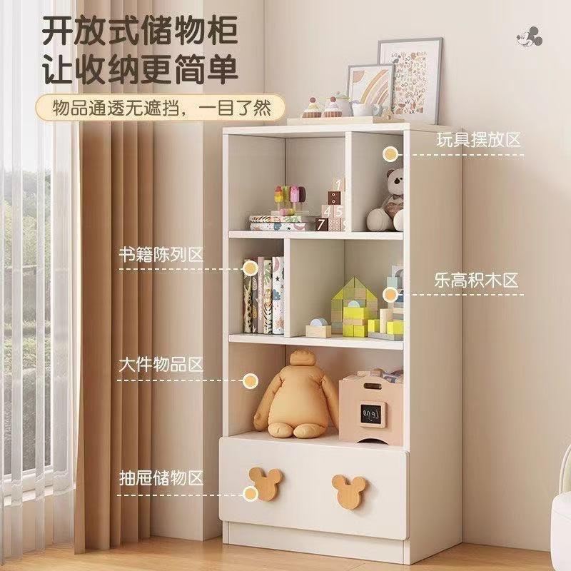 实斗柜储物柜木卧衣室收纳柜童房环保QOA柜推拉儿门婴儿衣橱宝宝