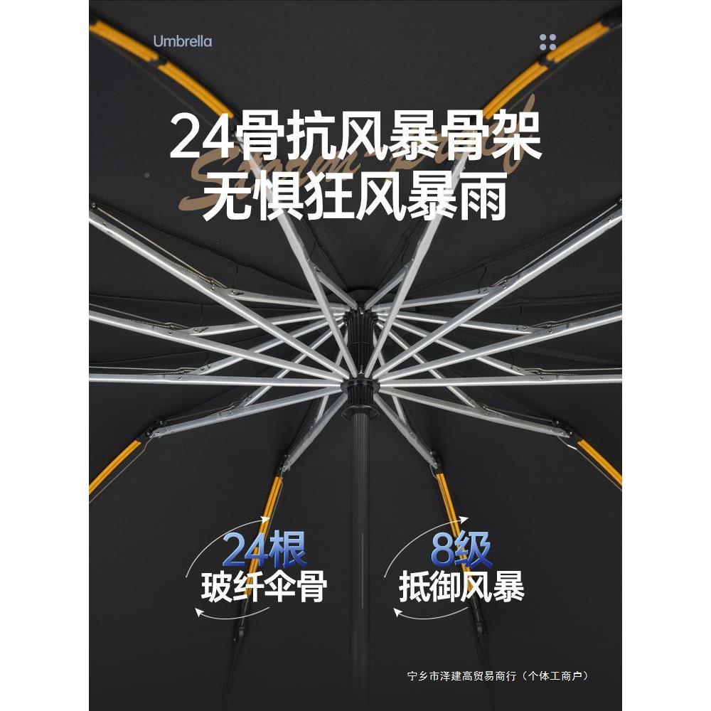 反向全自动雨伞4ZSY-029雨骨加大加厚固暴男2女晴雨两用加家用学
