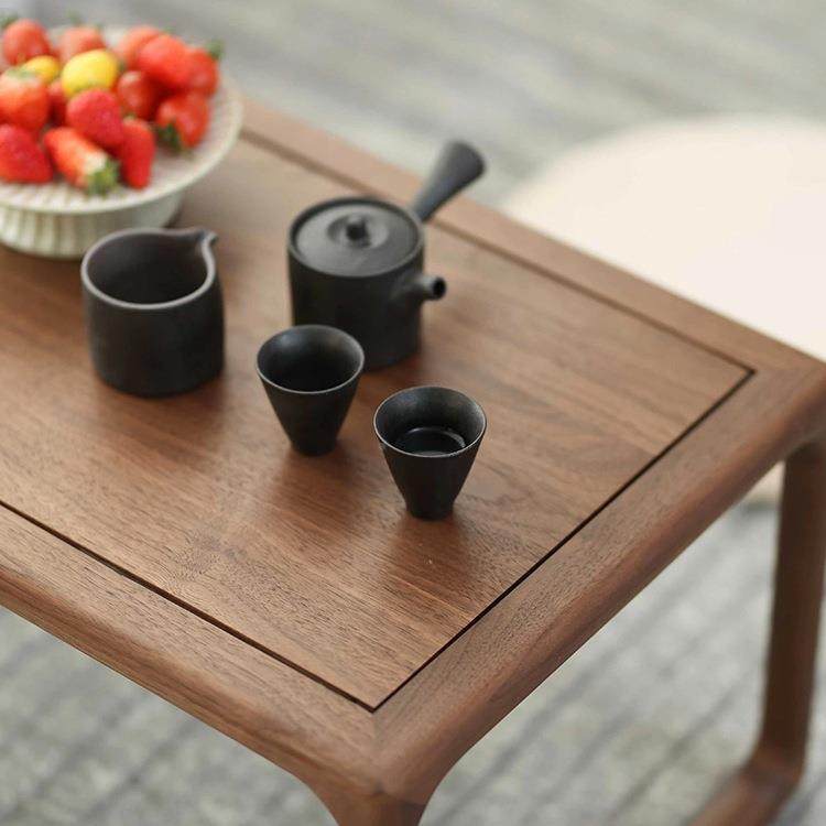 窗桌子飘黑桃木轻TET奢榻榻米矮桌日式茶几实木炕胡几新中式小茶,电子元器件市场,其它元器件,淘宝优惠券,粉丝福利购,淘宝优惠卷