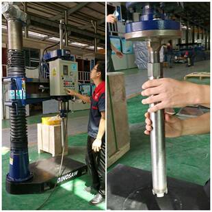 大立式石材BQH钻孔型机自动石头花岗岩打孔取芯洞打台面挖孔械机