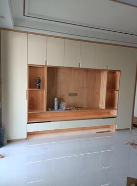 热卖衣柜全屋定制FEQ木衣柜做实工厂销售定步式衣帽入间混油搭