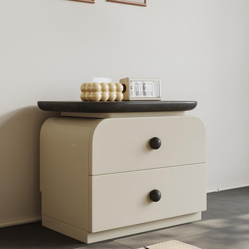 al小型设计款风中古实木床头柜收T纳柜家用卧室奶tZS2AFBm胡桃木