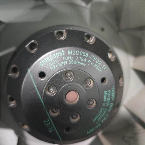 M2D068-CF0211C40A0V8595-WCDT/德国进口离心风轮风机