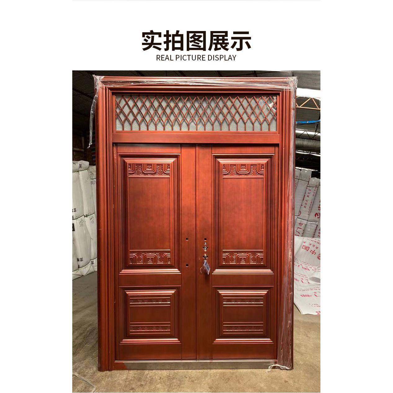 大门防盗门家学用入户门农村别宇墅438大门防火门校门楼程非标门