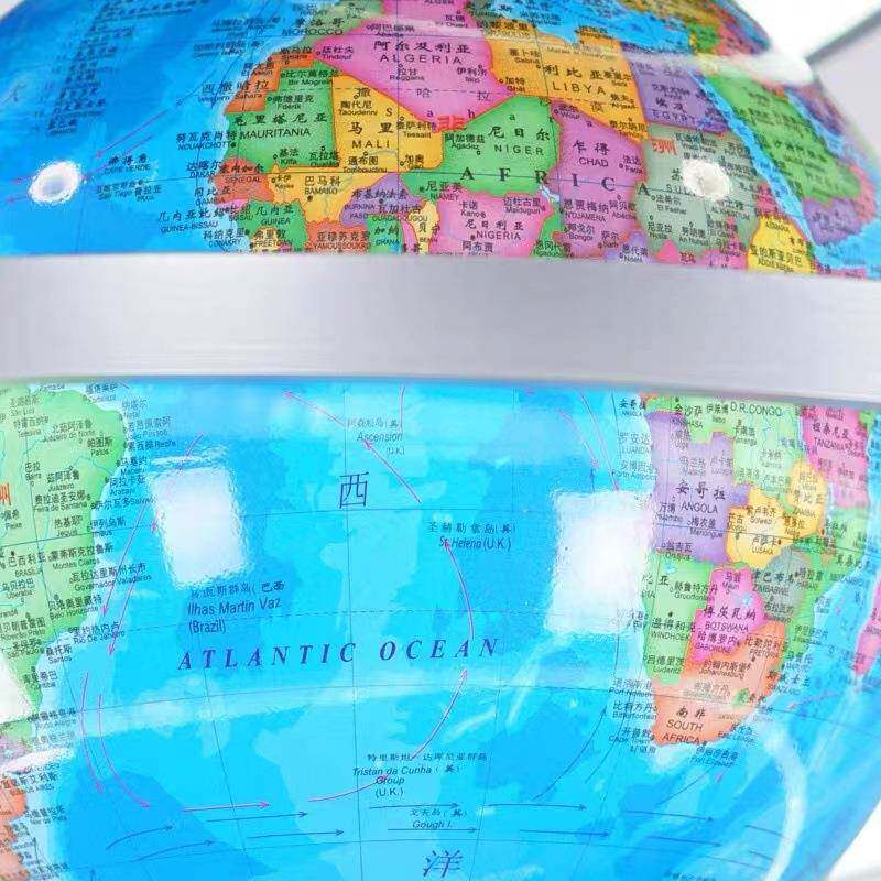 男儿童房地球仪吸童顶餐灯个性孩卧室灯卡JVI通挂饰客厅厅儿灯