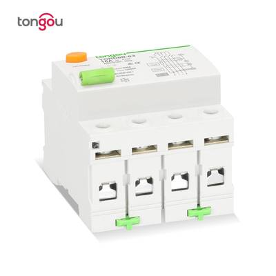 B型漏电保保护器漏电断路器4P6CLBU3A漏电0护开关1KA光伏RCBRCD