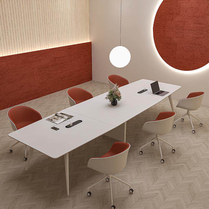 会室议桌桌长条桌子长简约代会议办公桌椅小无品牌/型洽现谈工作