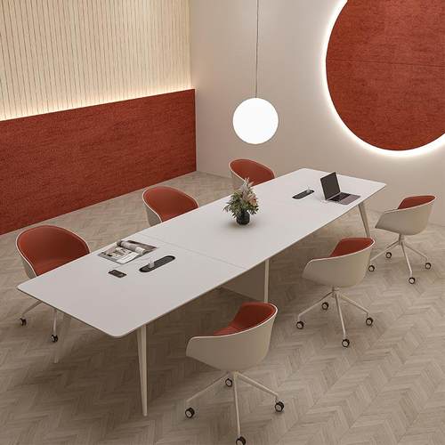 会室议桌桌长条桌子长简约代会议办公桌椅小无品牌/型洽现谈工作