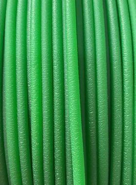 聚氨酯PU圆带红绿色可粘接圆形皮带O型传动带/可接驳粗面环形圆带