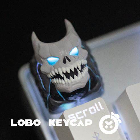 怪兽8号！透光键帽个性树脂二次元定制键帽机械键盘键帽单个ESC
