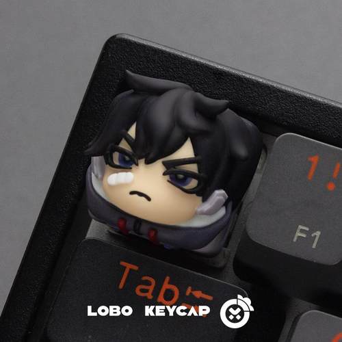 无畏契约键帽壹决芮娜打瓦罗兰特系列个性设计树脂艺术键帽ESC