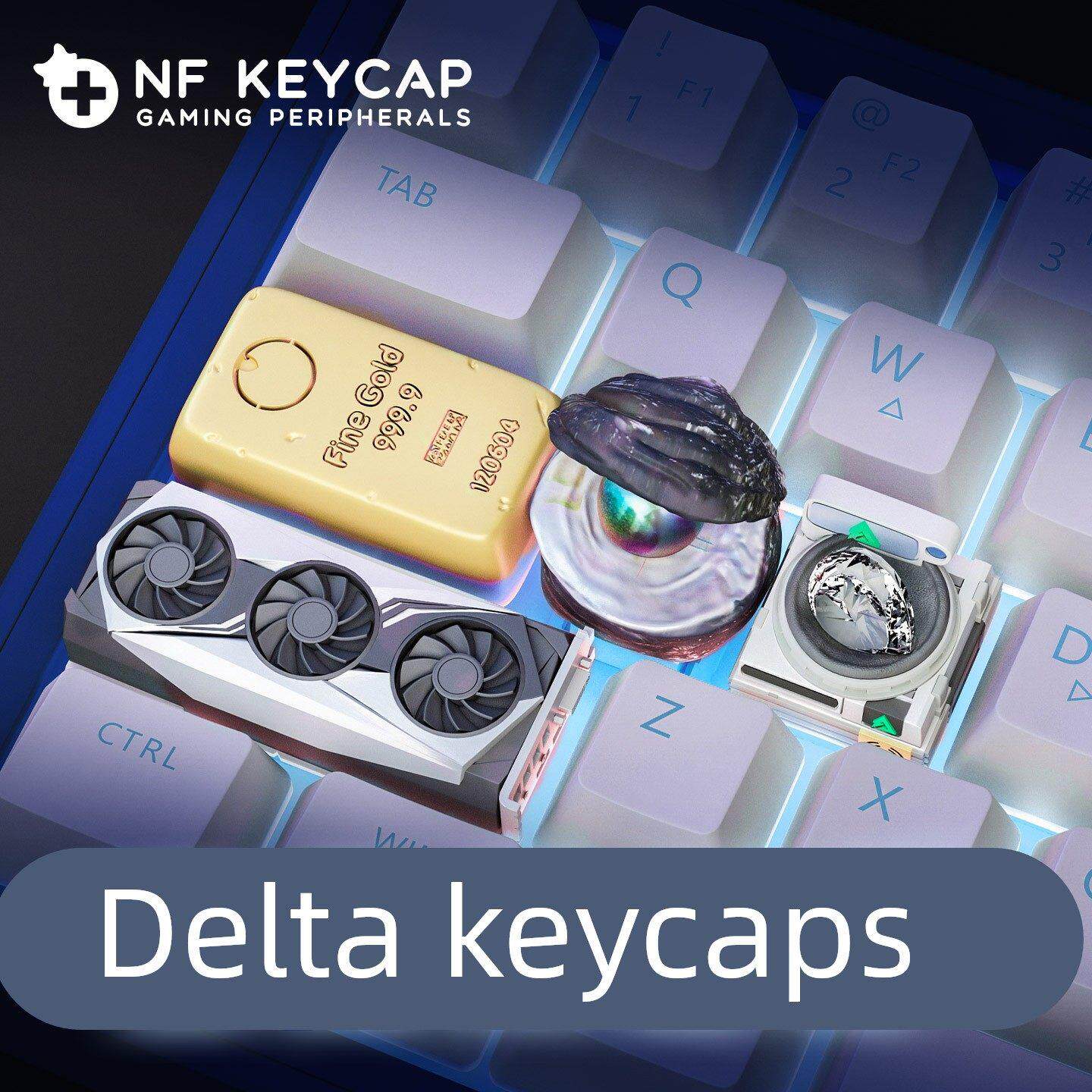 三角洲行动键帽全套个性按键帽非洲之心机械键盘三角洲人物键帽