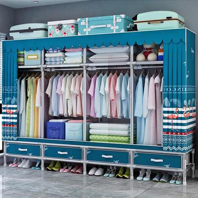 衣帽架家用落地卧室简易挂衣服架子衣柜结实耐用晾衣架收纳置物架