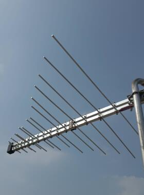 VHF+UHF170-860Mhz地面数字电视全频道对数周期天线UV全频道天线