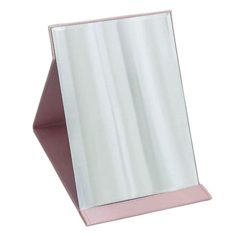 镜子化妆镜折叠台式便携随身高z清学生宿舍公主女大小号桌面梳妆