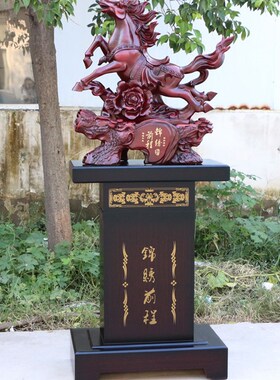 大号开业礼品马摆件马到成功锦绣前D程马公司大厅办公室落地工艺
