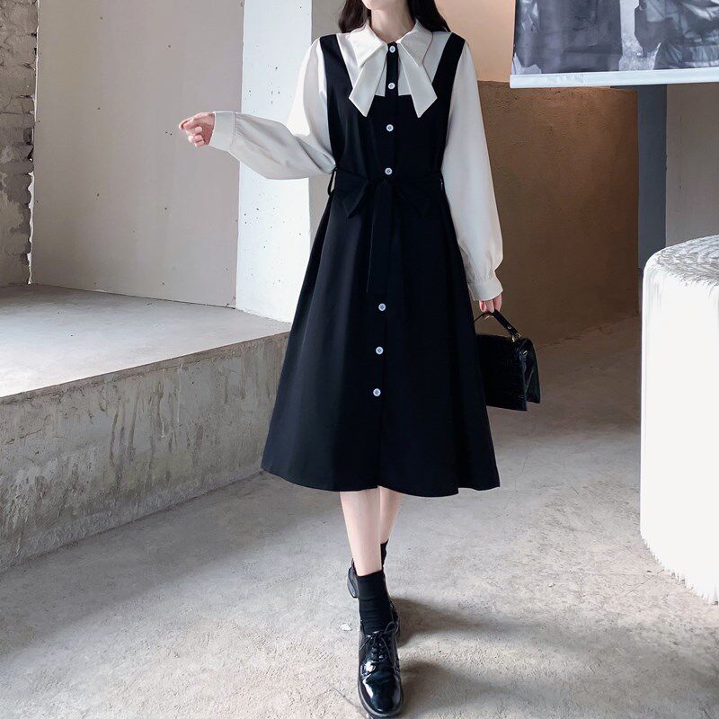 教师面试女装连衣裙招聘教招正式场合演讲服装大学生教资套装女夏
