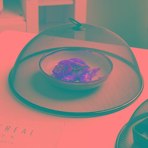 舍里菜罩剩饭菜食物罩家r用餐桌罩遮菜罩防尘防苍蝇罩饭桌非折叠