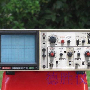 原装日立V-212进口20M双踪模拟示波器20M电机检测仪二手保修2年
