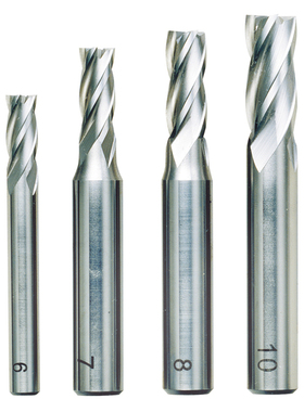 PROXXON迷你魔带柄铣刀组6-10mm(4支组) NO24620用于台式机
