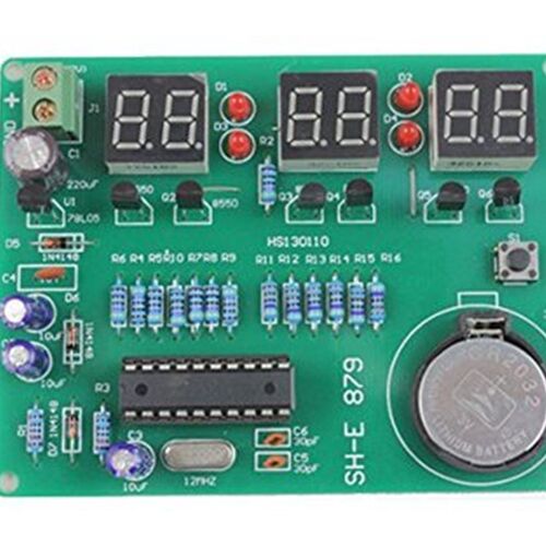 AT89C2051 六位数字钟套件 时钟套件 电子钟套件 散件 879