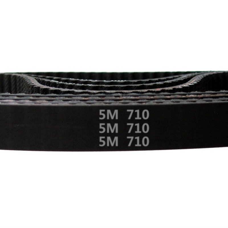 HTD 5M -710 / 142齿 橡胶 同步带 圆弧齿 同步皮带 传动带