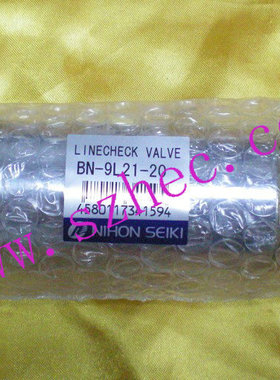 日本精器 NISCON 日精 逆止阀 BN-9L21-20A