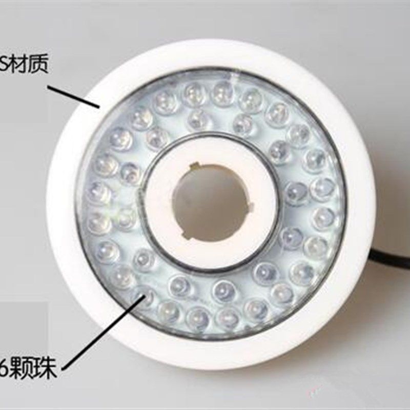 LED水下灯 LED七彩节能喷泉灯 LED单色光源灯 36粒珠中孔空水底灯