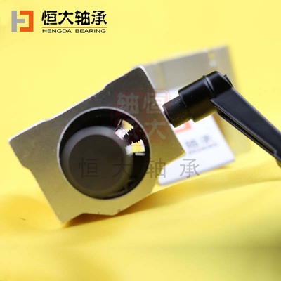 带锁紧定位限位固定滑块光轴导轨箱式直线轴承SCS12opuu 16 20 25