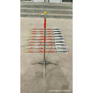 派PSN祥不锈钢2伞警全式支架LG-S-26*100mm挂安围网示带铁镀络配