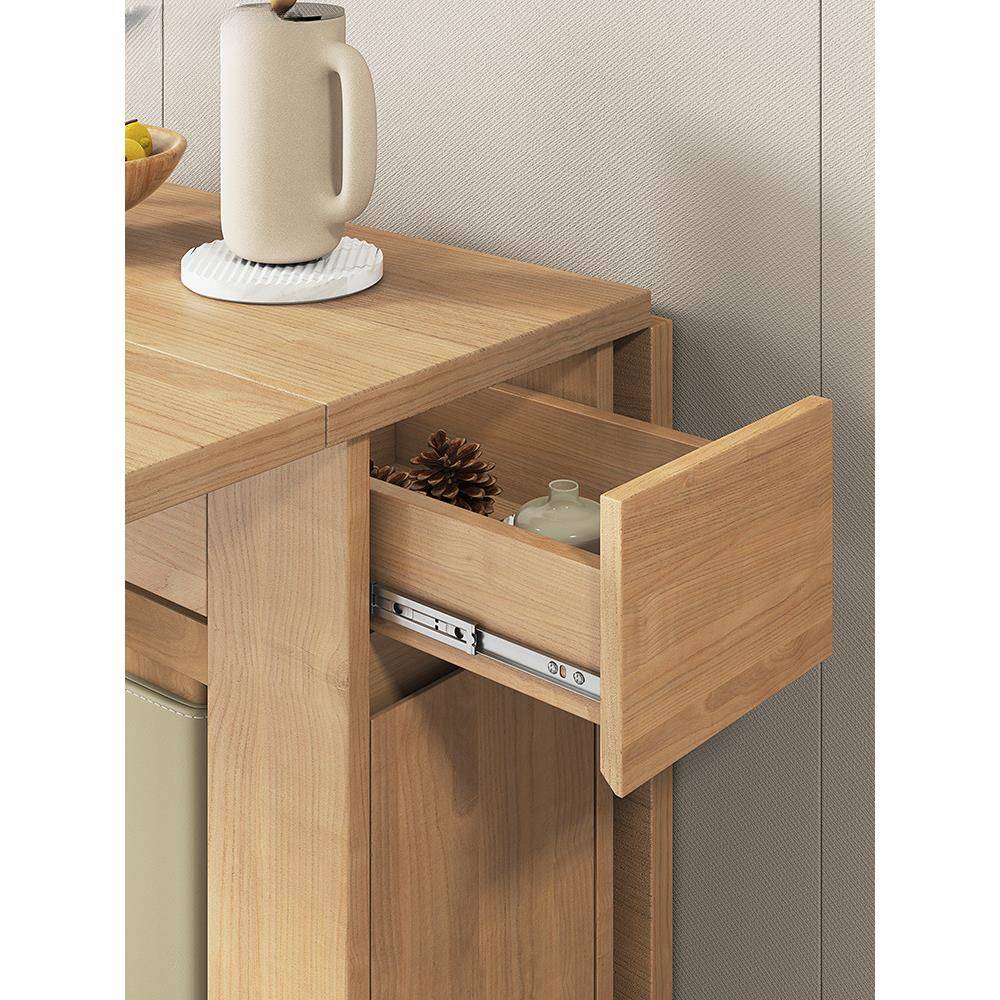 光NYX小户家用型折叠餐桌省空间桌子简约现代人可移6志动实木折叠