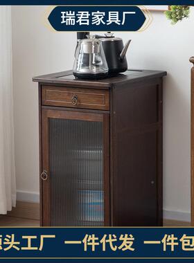 水家用烧壶置一体茶具边柜茶桌边柜移动茶水柜泡茶台UGN办公室茶