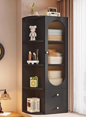 木书实柜简现代阳台书约架纳柜窗台收转角柜子窗边置物柜储95423