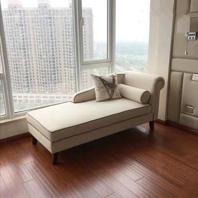 式布艺贵妃椅欧贵妃榻休躺椅小户式型闲阳台卧室客厅沙发美8886人