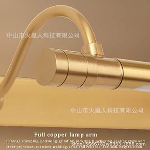 室臂新中复式古壁灯酒店古典镜前灯双led茶楼古董店画墙壁95285镜