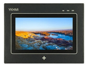 中达优控MM-20MR-6MT-450FX-F 4.3寸PLC一体机