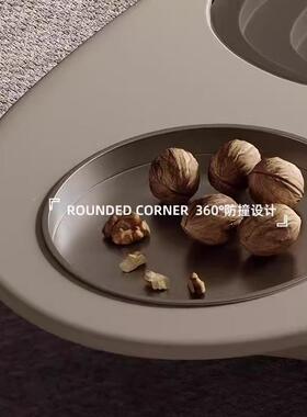 轻意式极简现代异形型简奢约新款茶几客厅设家JEG用小户计师创意