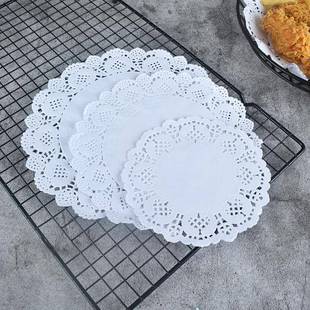 烘焙用具花纸垫盘纸吸油纸椭厨房ZKB家用油点心蛋糕圆形边圆花底