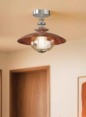 计法式中古走廊过道灯设师款风创意飘窗UEB顶玄关门厅入户灯圆形