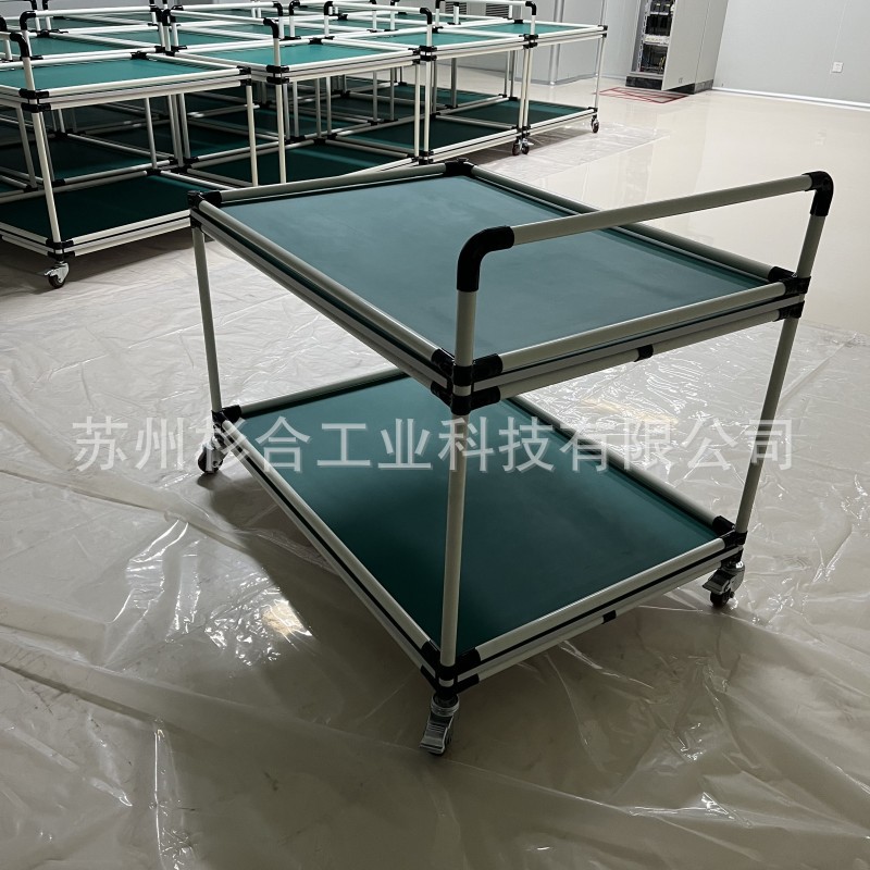 精益管防静电三层周转车
