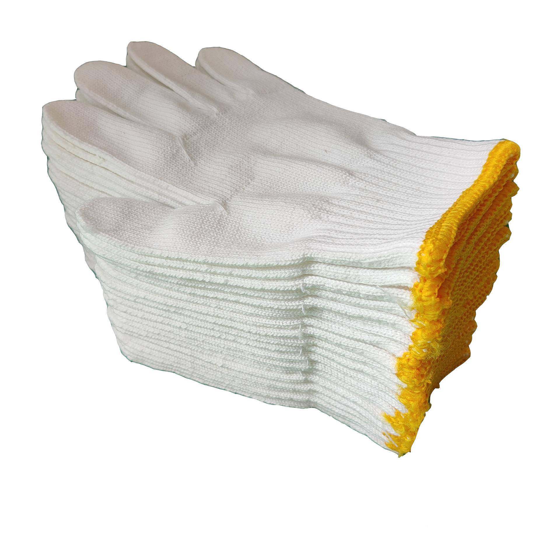 线手劳保UFC耐磨棉线套手套工地干活滑尼龙套修手车工作防白手套