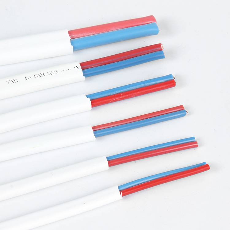 登峰国标BVVB 0.75/1/1.5/2.5/4/6/10平方多股电线 扁护套平行线