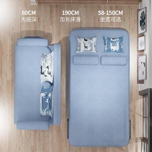 小型折叠沙发床客厅单双布人人小沙懒发两PAM用户组合艺家居省空