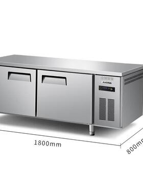 1澳柯玛双温工作台操作台8商用厨HCFHCF-18X8-8X8J18X8G房15XJ15X