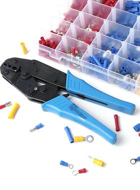 480pcs200pcs线盒装预绝缘VYB压线冷压端子套装组1合电连接器跨境